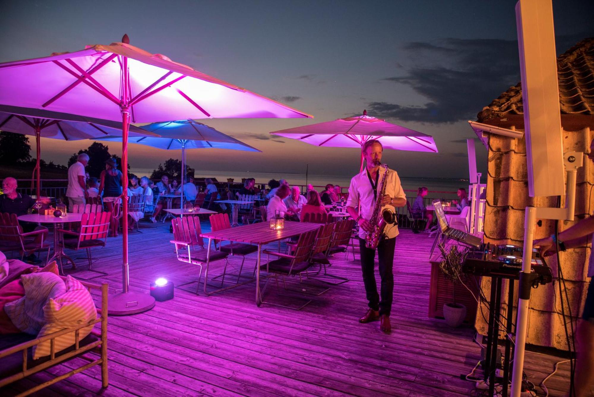 Hotel Rusthallargarden Arild Bagian luar foto